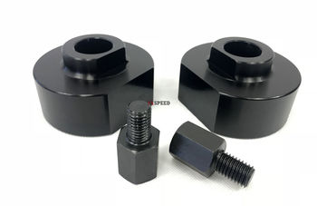 2" Lift Height | Front Leveling Kit - for Ford 4WD Trucks SUV - Black Spacers