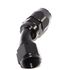 BLACK -12AN AN12 45 Degree Swivel Oil/Fuel/Gas Line Hose End Fitting Adapter