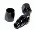 BLACK -10AN AN10 45 Degree Swivel Oil/Fuel/Gas Line Hose End Fitting Adapter