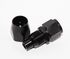 BLACK -10AN AN10 Straight Swivel Oil/Fuel/Gas Line Hose End Male Fitting Adapter