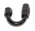 BLACK -10AN AN10 180 Degree Swivel Oil/Fuel/Gas Line Hose End Fitting Adapter