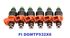1set (6) Fuel Injectors for 94-99 Mitsubishi 3000GT 94-95 Diamante 3.0L V6