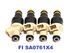 1set (4) Fuel Injectors for 1989-1994 Saab 900 2.0L I4 0280150761