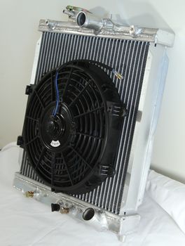 Performance Radiator+10" Racing Radiator Cooling Fan for92-00 Honda Civic Manual