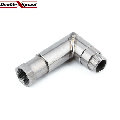 M18 X 1.5 O2 Oxygen Sensor Angled Extender Spacer 90 Degree 02 Bung Extension CARBEX 