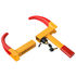 Universal Wheel Clamp Lock for Car Truck Trailer ATV Motorcycle Yellow/Red