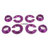 240SX S13 S14/300ZX Purple ALUMINUM SUBFRAME TIE BAR BUSHING COLLAR SPACER Kit
