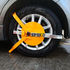 Universal Wheel Clamp lock for  Car Trailer Van Caravan Yellow/Red 2 Keys