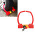 Red Universal Heavy Duty Security Anti-theft Wheel Clamp Max 12" Lock w/2 Keys