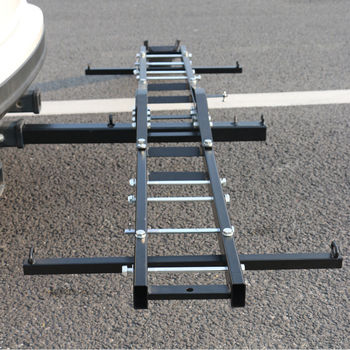 Hitch Mount Cargo Carrier 500 Lb Capacity Fits 2" Receiver Car SUV Pickups