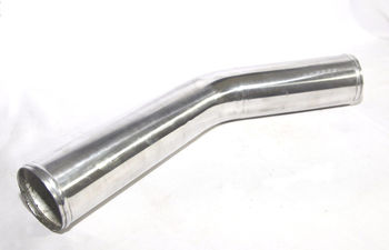 Universal Aluminum Piping Pipe Tube 3" 76mm O.D. 45 Degree Bend Intercooler