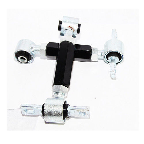 thumbnail image 2 of EMOTOR Red Front Tubular Adjustable Control Arm Camber Kit For 96-00 Honda Civic 2 of 4