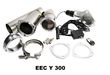 3 quot; SS Exhaust Catback Downpipe Cutout E-Cut Out Valve System Manual Electric