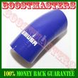 2.5 quot; 45 degree 2 1/2 Silicone hose COUPLER elbow turbo intercooler intake BLUE