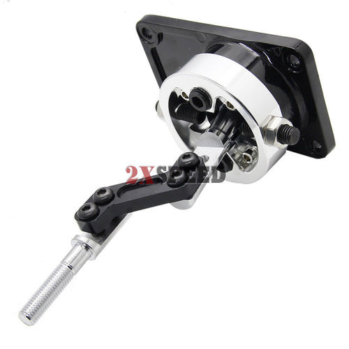 thumbnail image 2 of Spec-D Tuning Short Throw Quick Shifter – Fits 1983-2004 Ford Mustang & Thunderbird (T5/T45), Silver Aluminum 2 of 5
