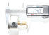 Universal Liquid Fuel Pressure Regulator Gauge 1-160 PSI