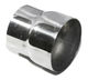 Universal Piping Aluminum Exhaust Reducer 3.5 quot; O.D. to 4 quot; O.D. 3.9 quot; Length