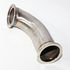 Universal 90 Degree Stainless Steel Elbow Adapter Downpipe 2.5"ID V-band Flange