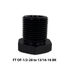 Two (2) Black Aluminum Oil Filter with 1/2-28 to 13/16-16 Threading