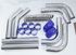 DIY Universal Intercooler Piping Kit 3" 8PCS For Honda Subaru Scion Mazda BLUE