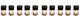 10 pc Metal wit...