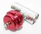 RED Emusa 50MM Turbo blow off valve BOV V Band + 2.5 quot; Adapter