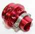 RED Emusa 50MM Turbo blow off valve BOV V Band + 2.5" Adapter