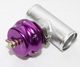 PURPLE Emusa 50MM Turbo blow off valve BOV V Band + 2.5 quot; Adapter