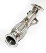 SS Turbo Downpipe w/Flex Pipe for 14-17 Ford Fiesta ST Hatchback4D 1.6T ECOBOOST