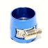 10PC BLUE 10-AN Hex Hose finisher Clamp Hose End Cover Fitting Adapter Connector
