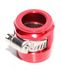 10PCs RED 10-AN Hex Hose finisher Clamp Hose End Cover Fitting Adapter Connector