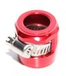 RED AN10 10-AN Hex Hose finisher Clamp Hose End Cover Fitting Adapter Connector