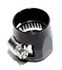 BLACK AN10 10-AN HexHose finisher Clamp Hose End Cover Fitting Adapter Connector