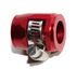 Hex Hose finisher Clamp Hose End Cover Fitting Adapter Connector RED AN8 8-AN