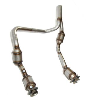 Catalytic Converter Front Y Pipe for 2007-2009 Jeep Wrangler 3.8L 50482