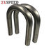 2Pcs of 1.5" U Pipe 180 Degree 3mm Wall Thickness Stainless Steel 304 Universal