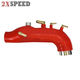 EMUSA 08-14 Sb Impreza WRX 05-09 Legacy GT Silicone Tubro Inlet Hose Red