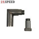 90 degree O2 oxygen sensor angled extender spacer 02 bung extension M18 X1.5