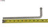2x Universal Swinging Exhaust Hanger 0.47" Rod with Arrow Head Style 10" Length