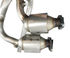 Front Catalytic Converter for 2004-2006 Jeep Wrangler 4.0L-L6 Sport Utility 2D