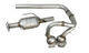 Front Catalytic Converter for 2004-2006 Jeep Wrangler 4.0L-L6 Sport Utility 2D
