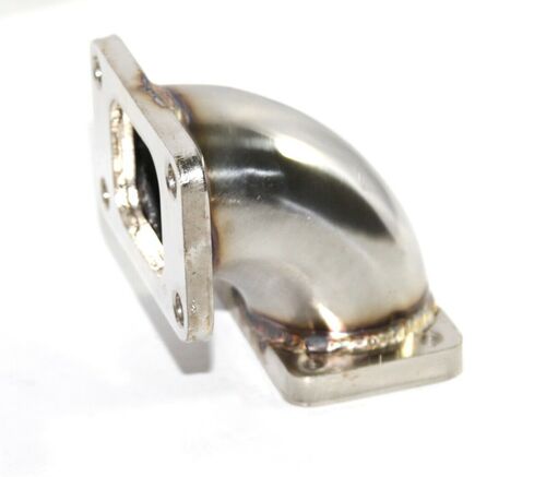 thumbnail image 2 of 90 Degree Stainless Steel Elbow Adapter – 3" ID V-Band Flange – Universal Piping By Emusa 2 of 3