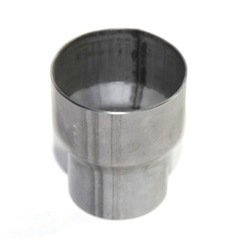 Universal Aluminized Steel Piping Reducer 3" I.D. to 2.5" O.D. 3.6" Length