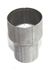 Universal Aluminized Steel Exhaust Reducer 2.5" I.D. to 2" O.D. 3.6" Length