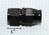 BLACK AN12 12AN AN-12 Straight Swivel Reusable PTFE Hose End Fitting Adapter