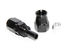 BLACK AN6 6AN AN-6 Straight Swivel Reusable PTFE Hose End Fitting Adapter