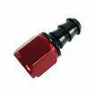 1Pcs Straight Push Lock Hose End Fitting Oil Fuel Coolant Push On AN8 red