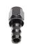 BLACK AN10 10AN AN-10 Straight Push On/ Push Lock Hose End Fitting Adapter