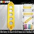 EMUSA Billet Battery Tie Down fit 02-05 Honda Civic Si Hatchback 3D GOLD