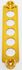 EMUSA Billet Battery Tie Down fit 02-05 Honda Civic Si Hatchback 3D GOLD